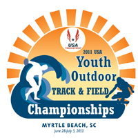 2011 USA Youth Outdoor T&F Champs. logo